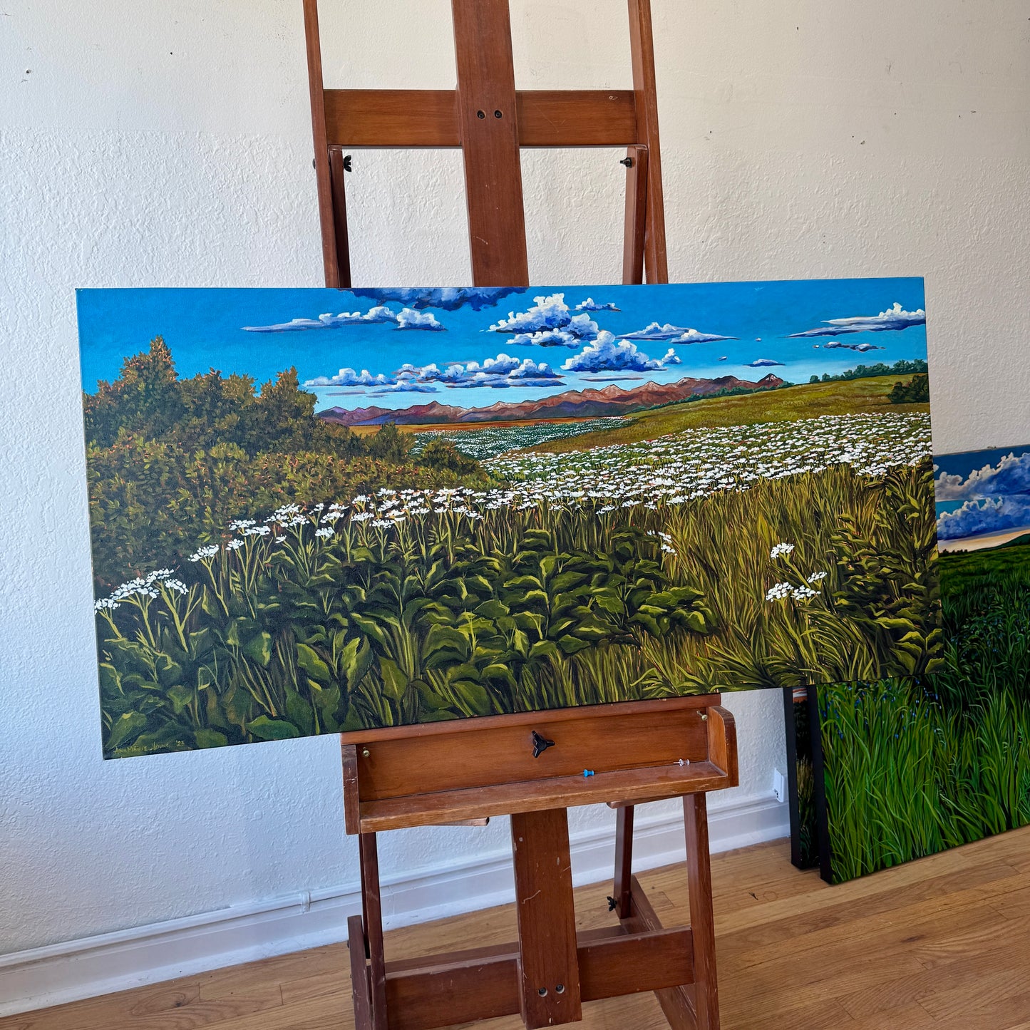 ORIGINAL "Late July" 24x48 in