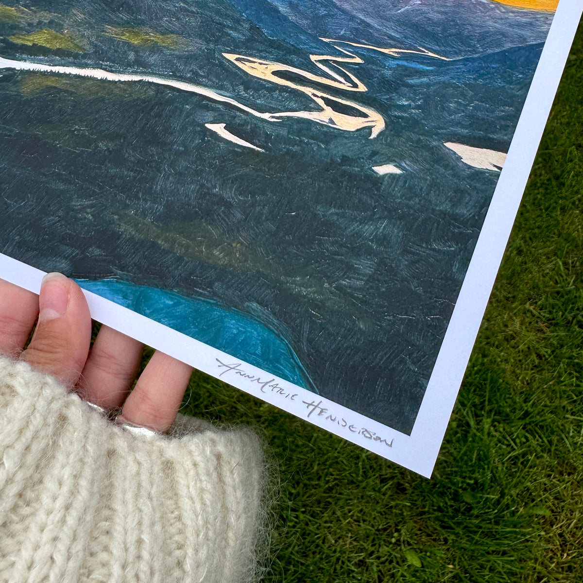 "Snaking River" Print