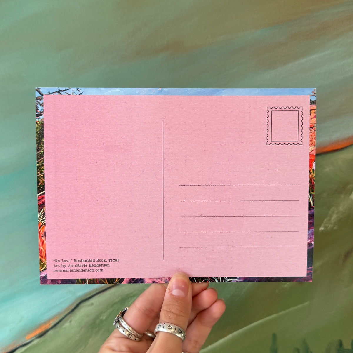 "On Love" Postcard