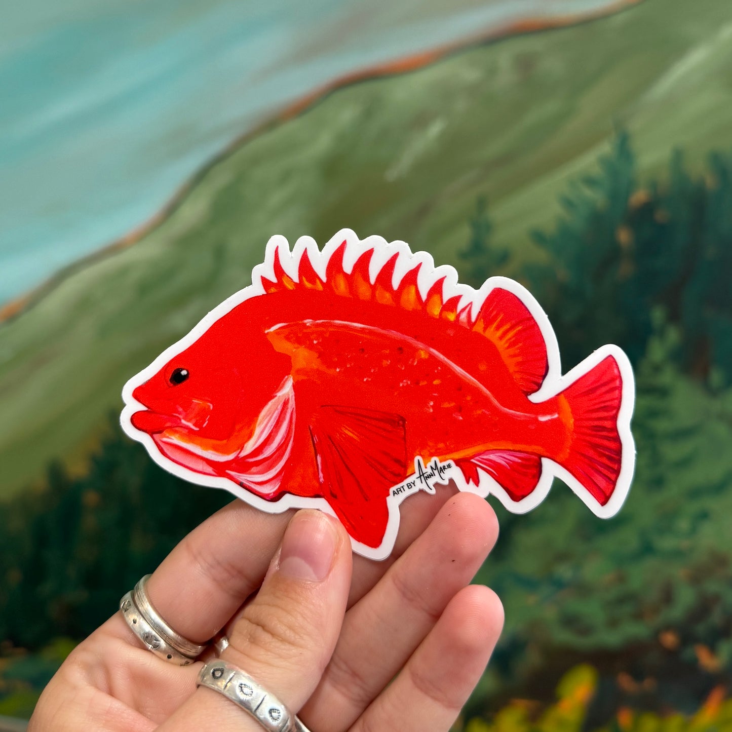 Rockfish Sticker