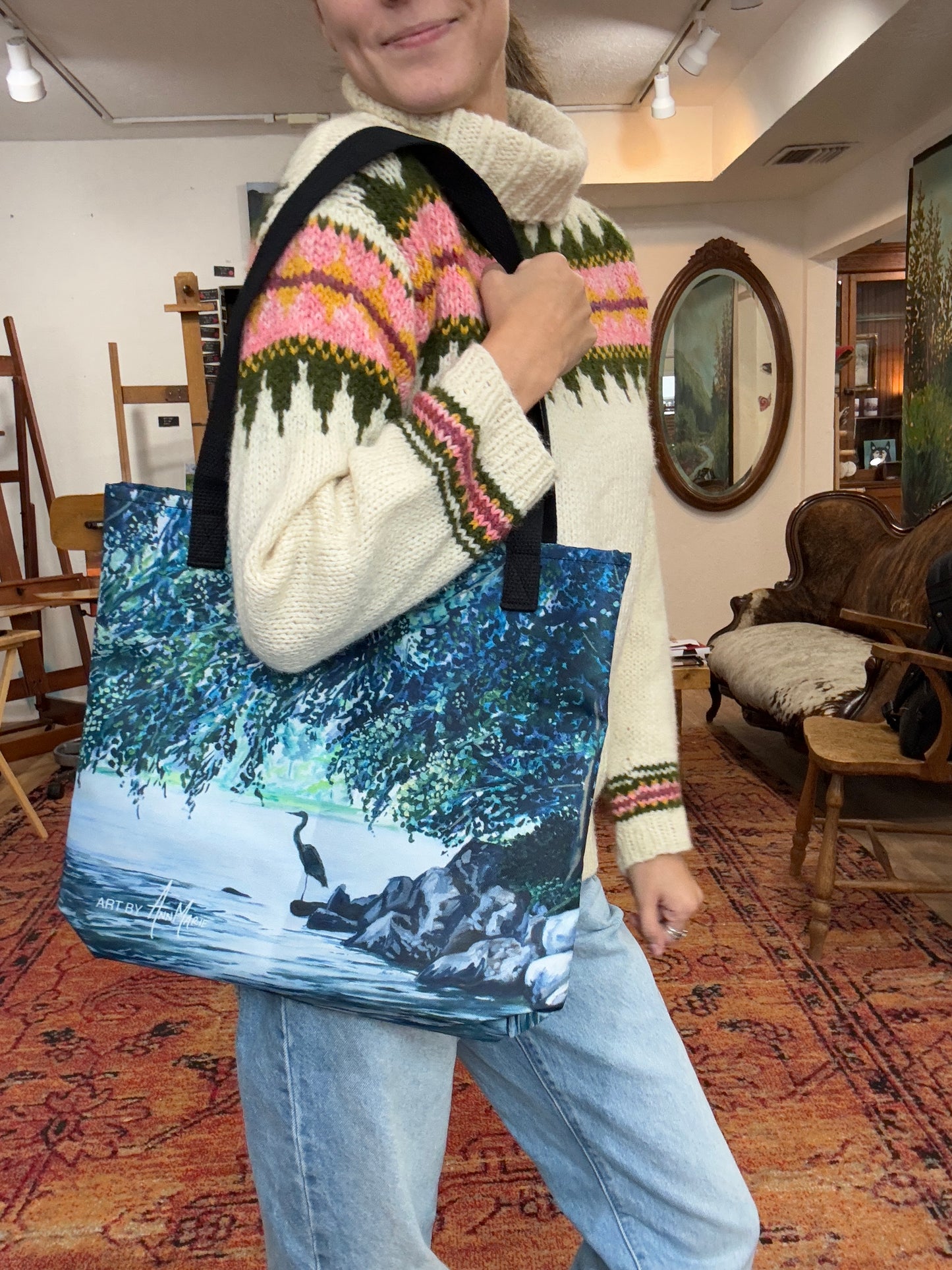 "Fisher" Tote bag
