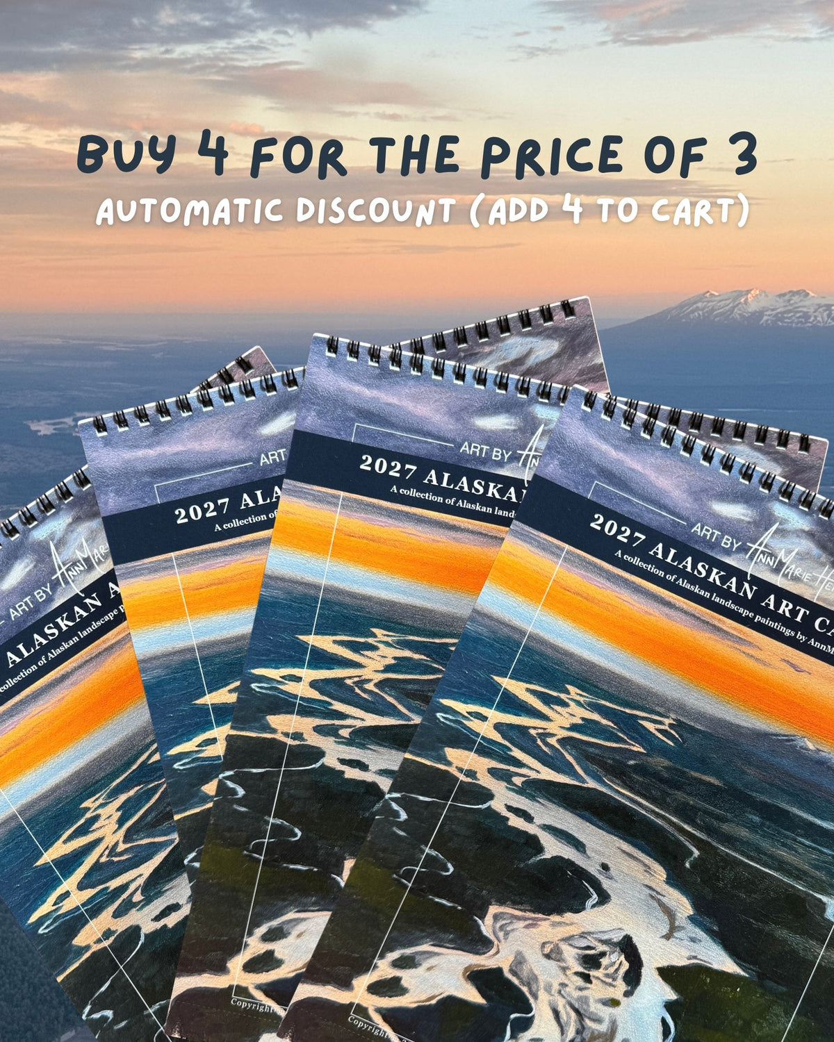 PRE-ORDER 2027 Alaska Art Calendar