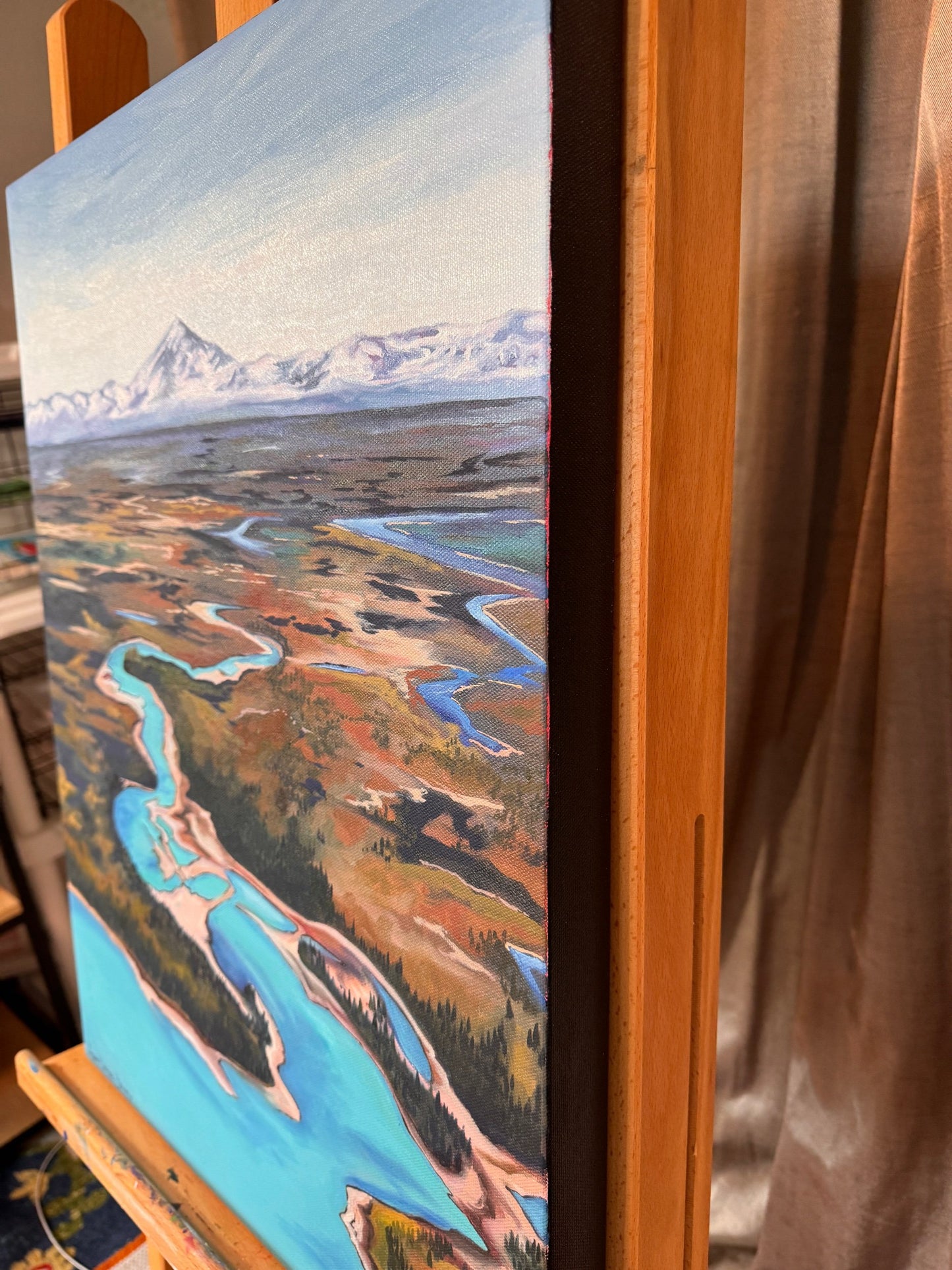 ORIGINAL "Kenai River" 18 x 24