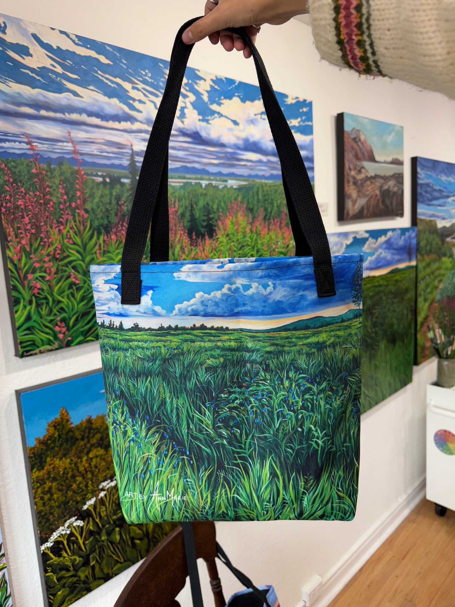 "Greener Grass" Tote bag