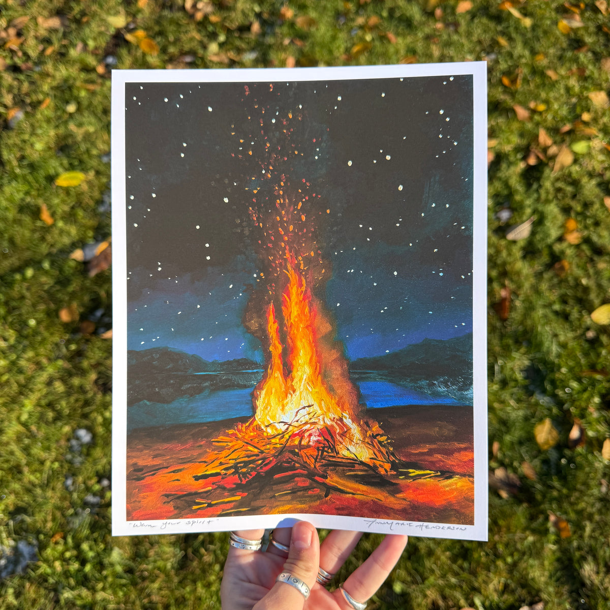 "Warm Your Spirit" Print