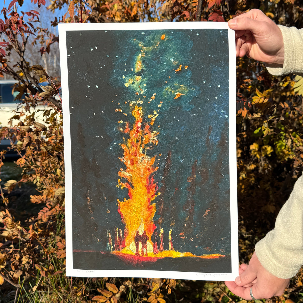 "Twin Flame" Print