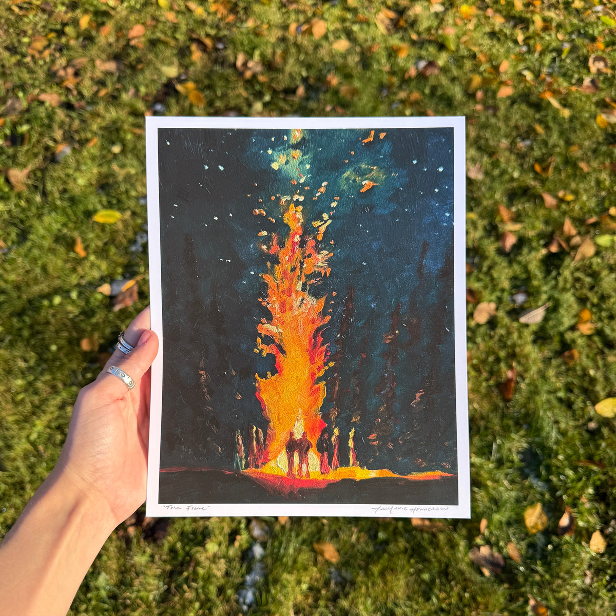 "Twin Flame" Print