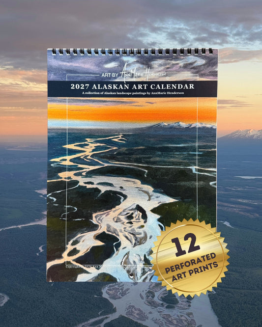 PRE-ORDER 2027 Alaska Art Calendar