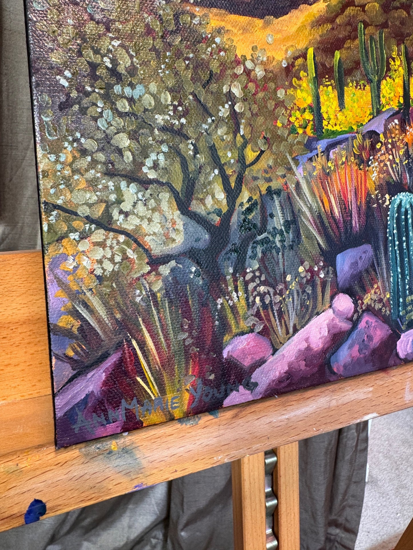ORIGINAL "Camelback Views" 12 x 16
