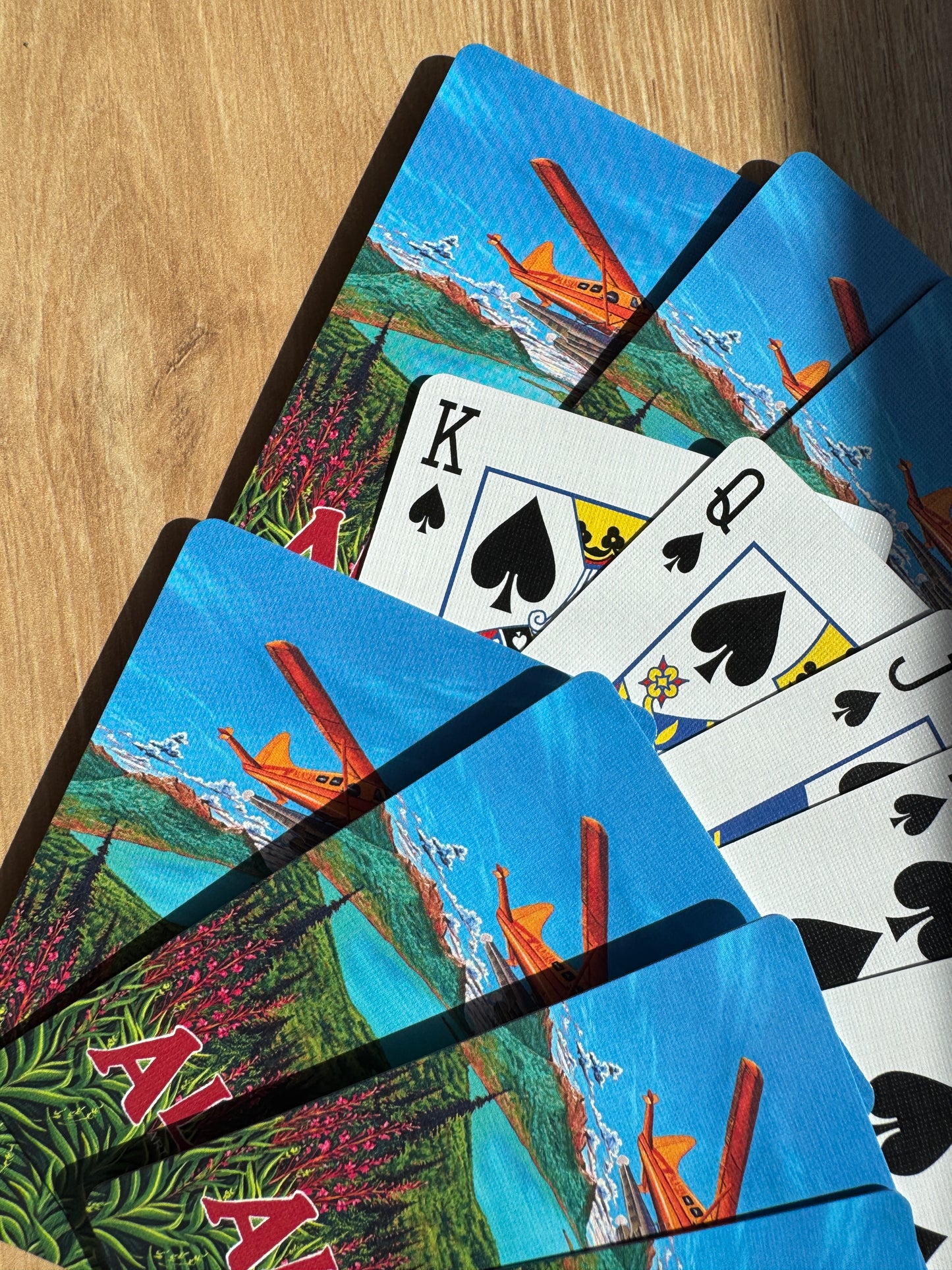 "Floats & Fireweed" Playing Cards - 54 deck