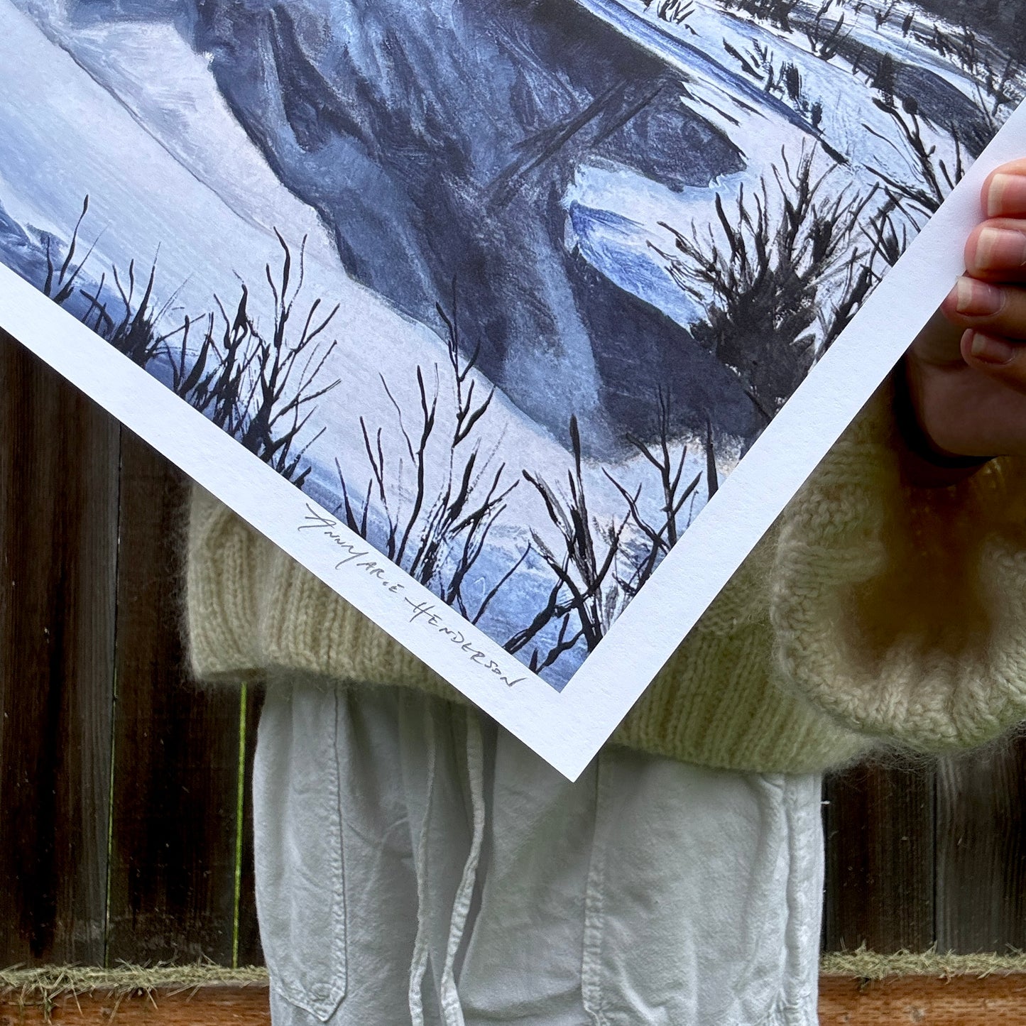 "Break at the Bend" Print