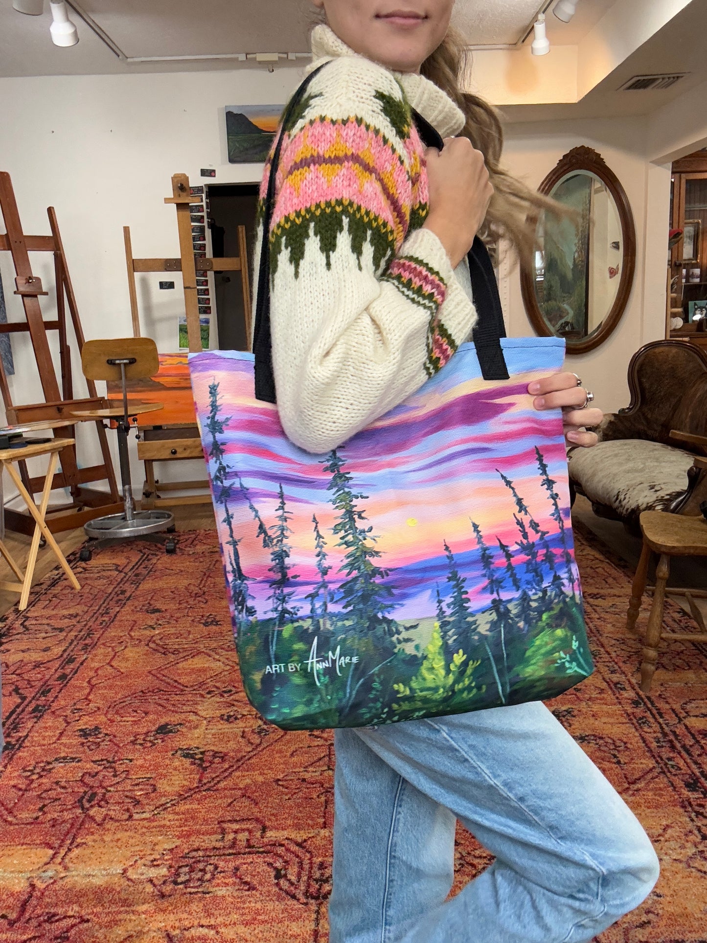 "Midnight Light" Tote bag