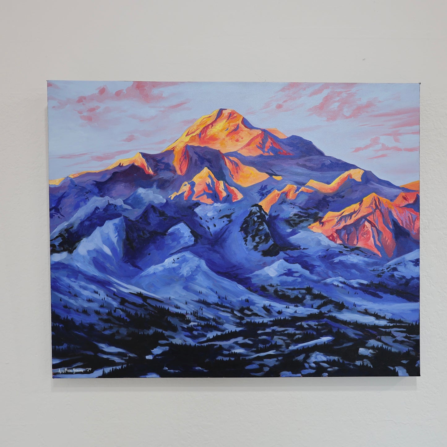 ORIGINAL "Ascent" 24x30 in