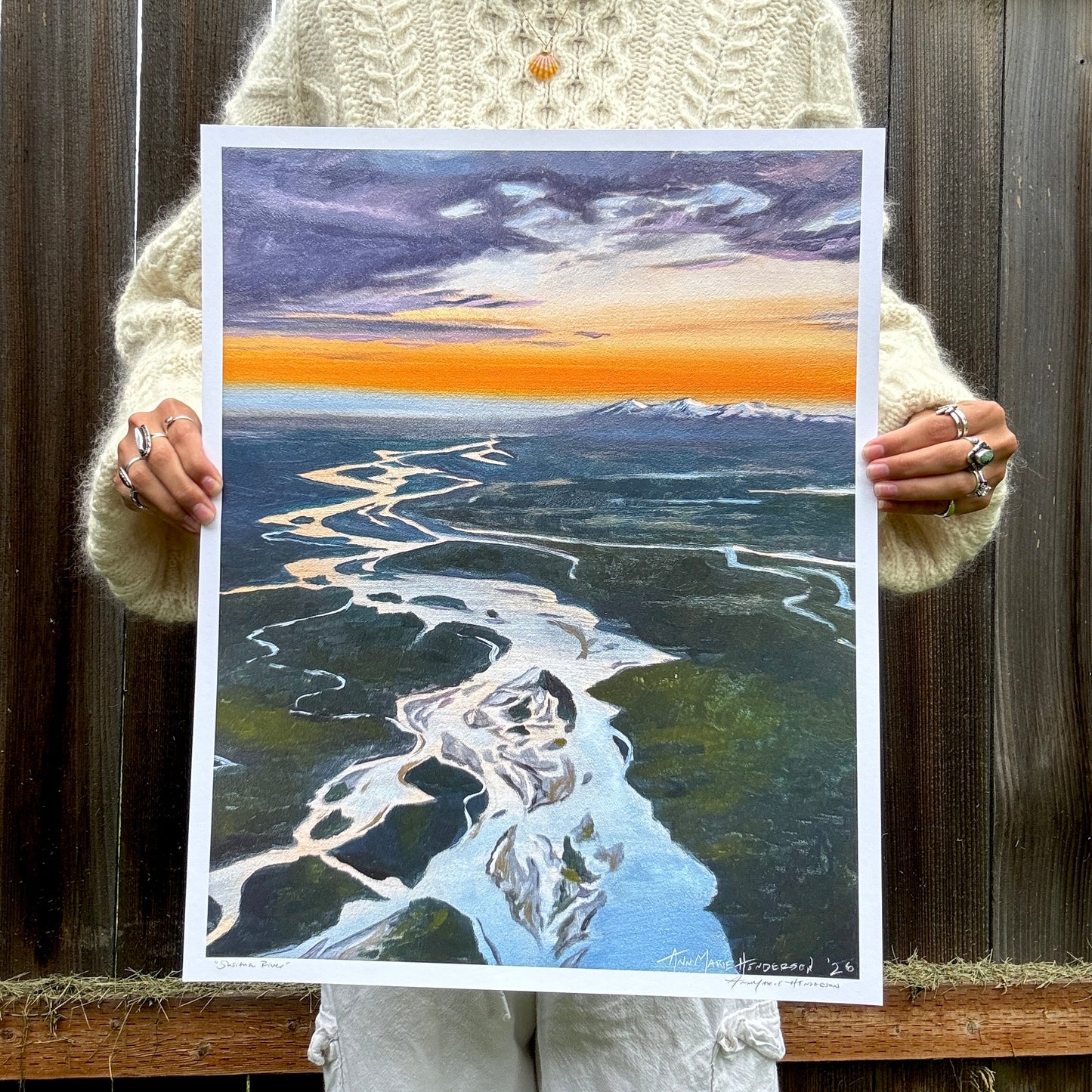 "Susitna River" Print