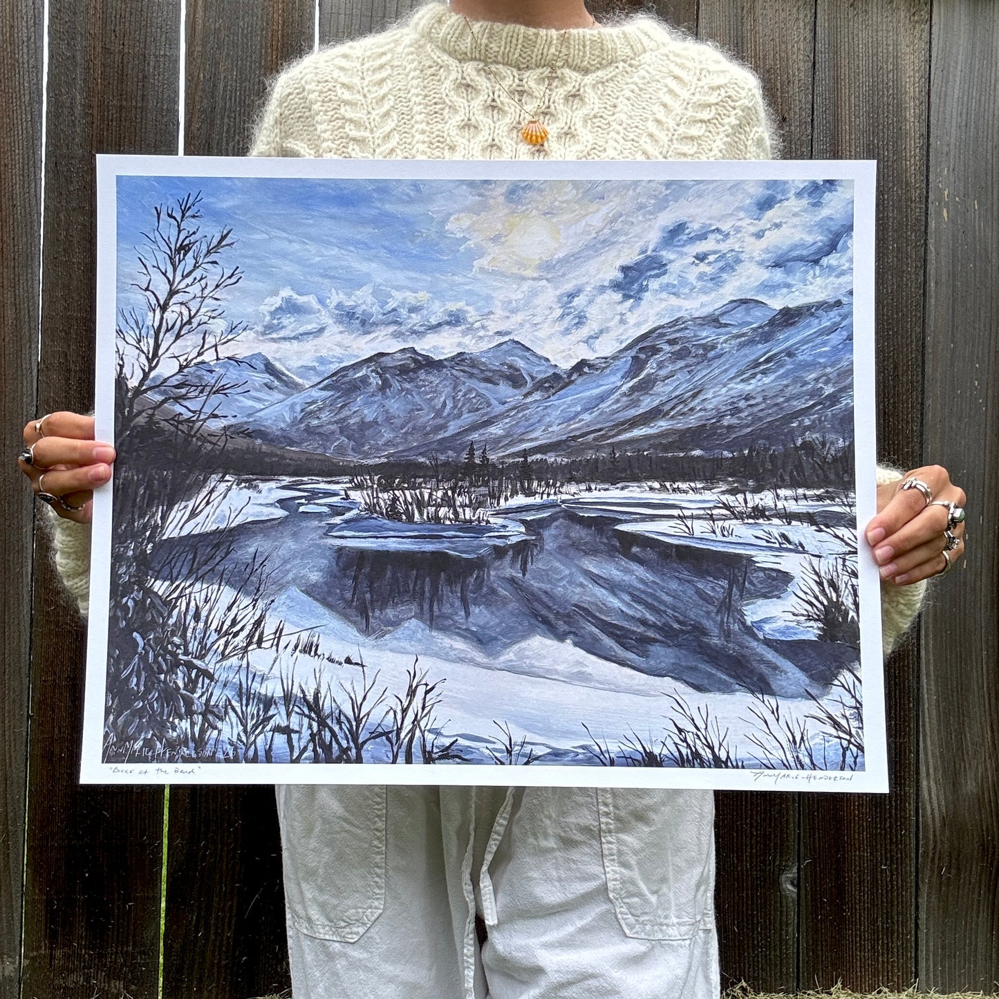 "Break at the Bend" Print