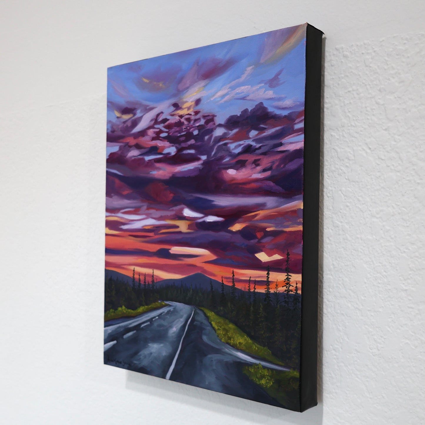 ORIGINAL "North to Nenana" 12x16 in
