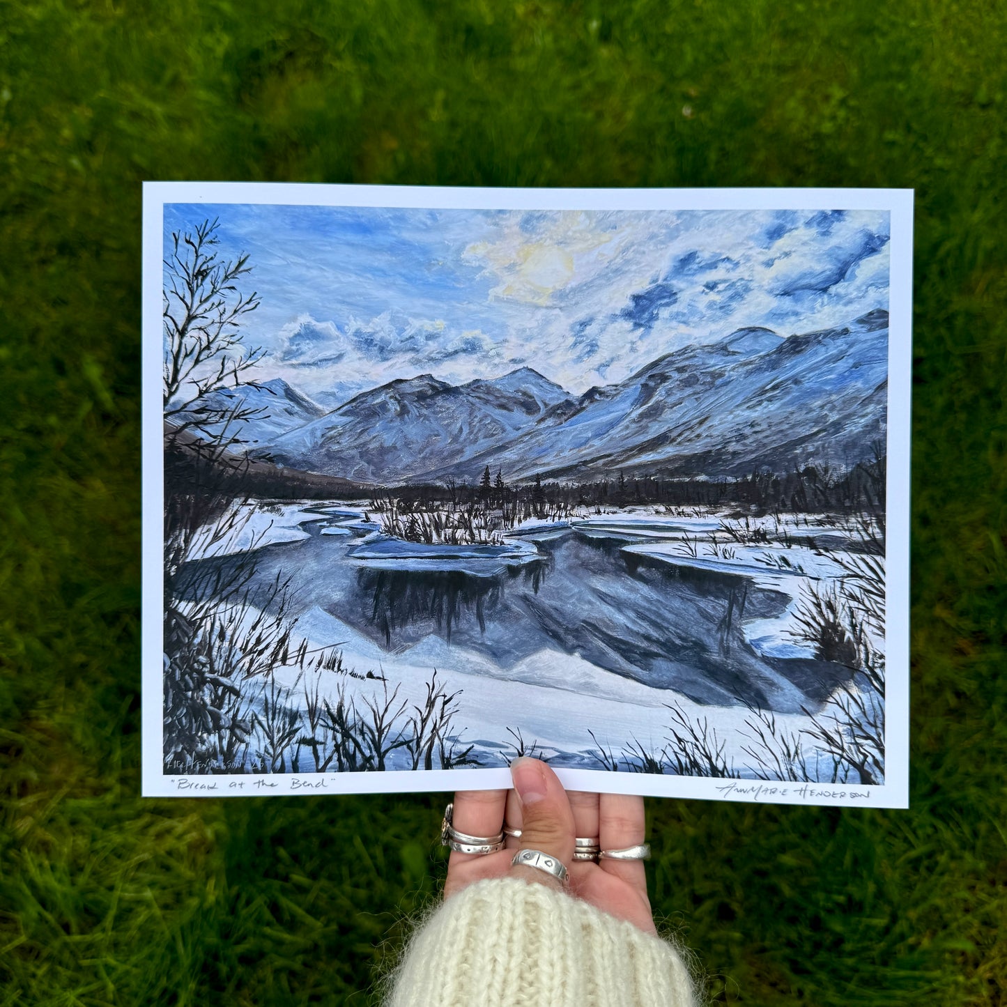 "Break at the Bend" Print