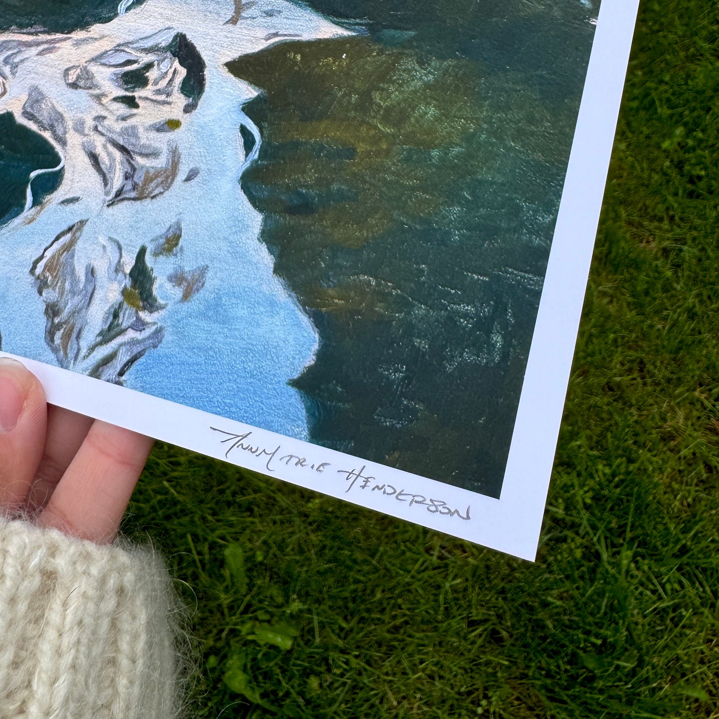 "Susitna River" Print