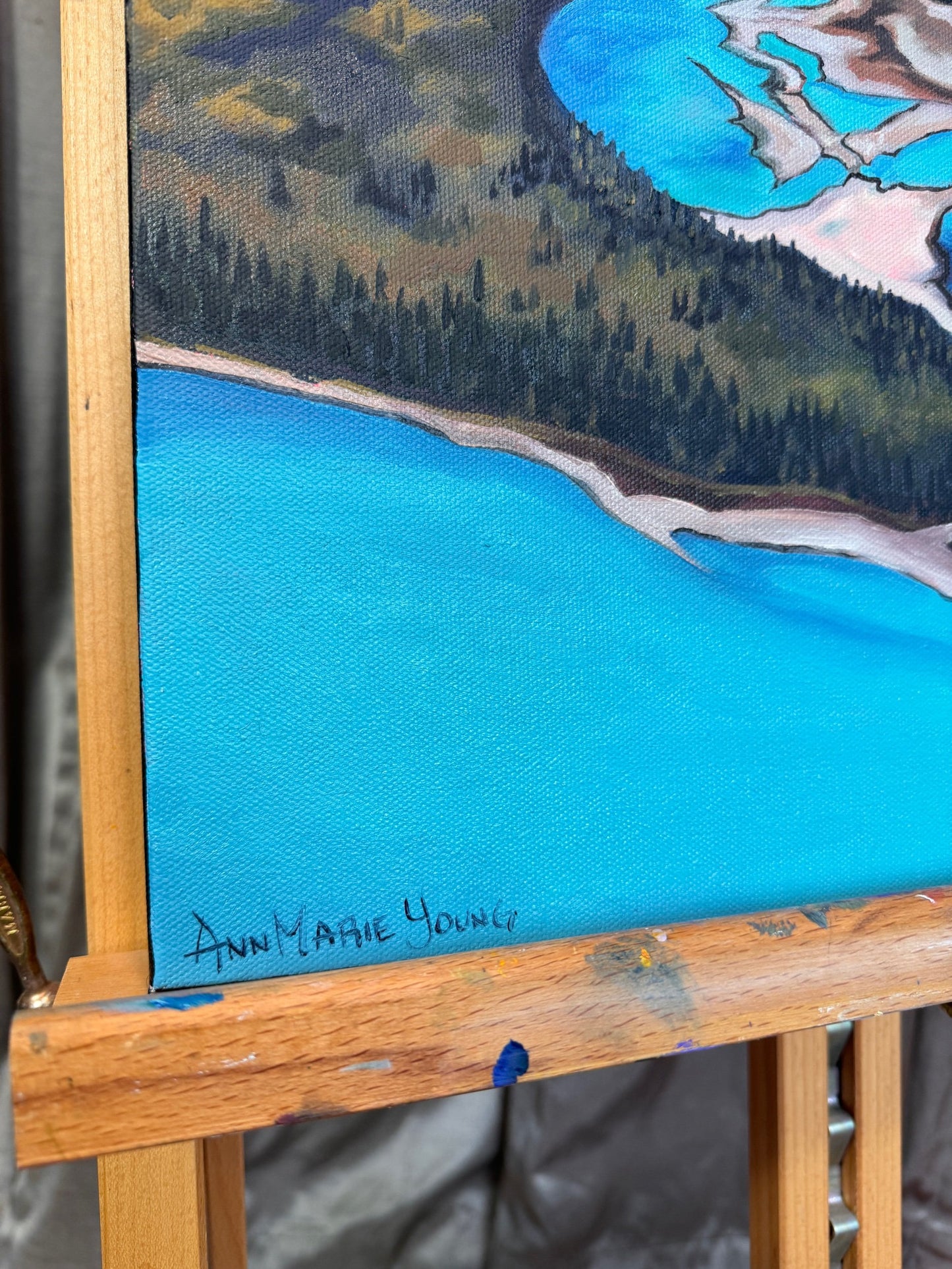 ORIGINAL "Kenai River" 18 x 24