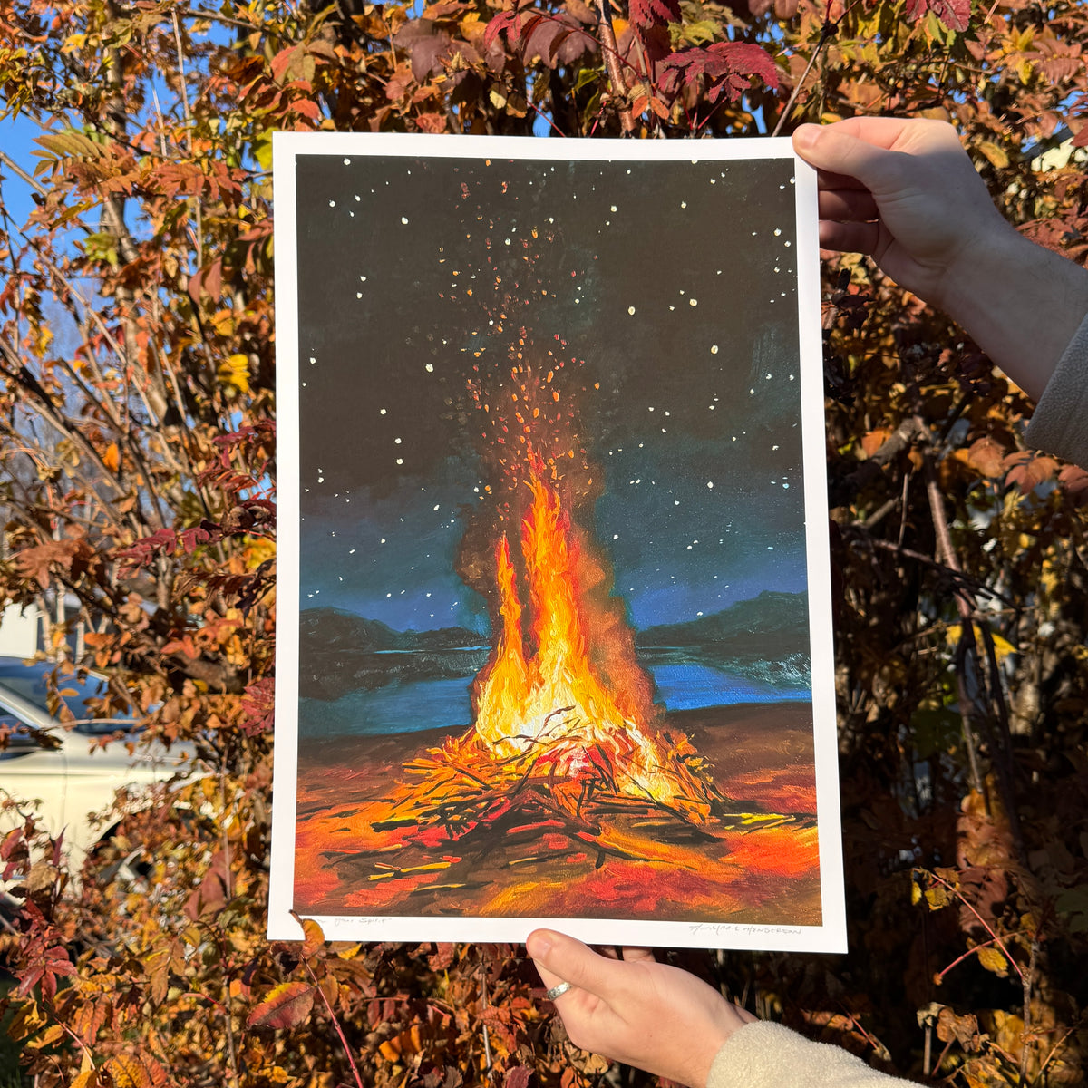 "Warm Your Spirit" Print