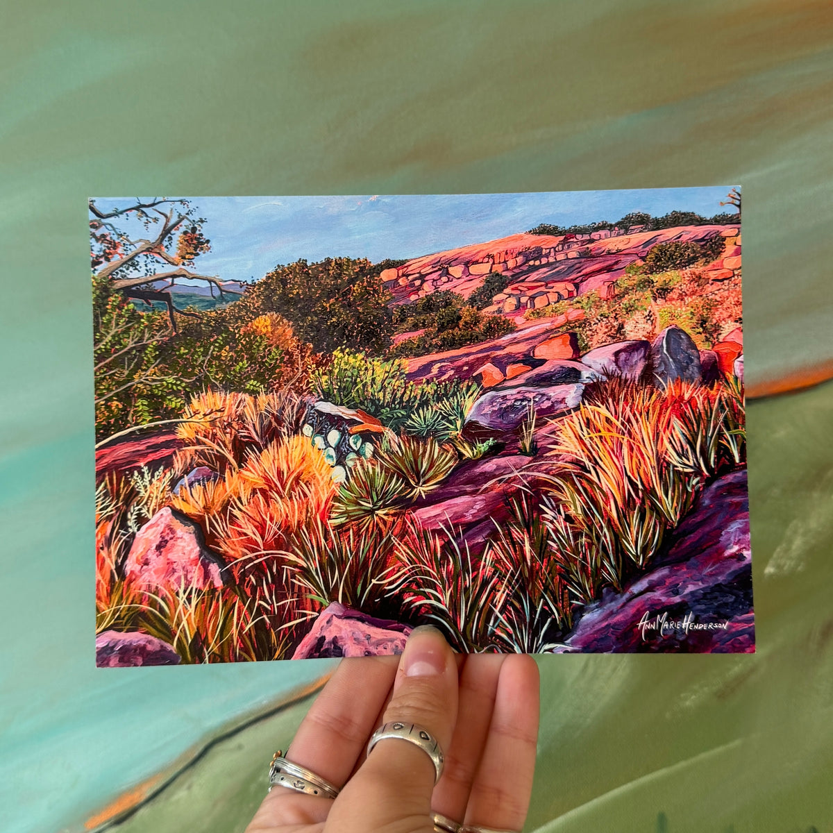 "On Love" Postcard