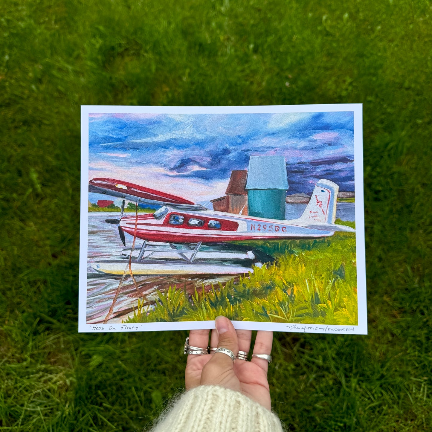 "Helio on Floats" Print