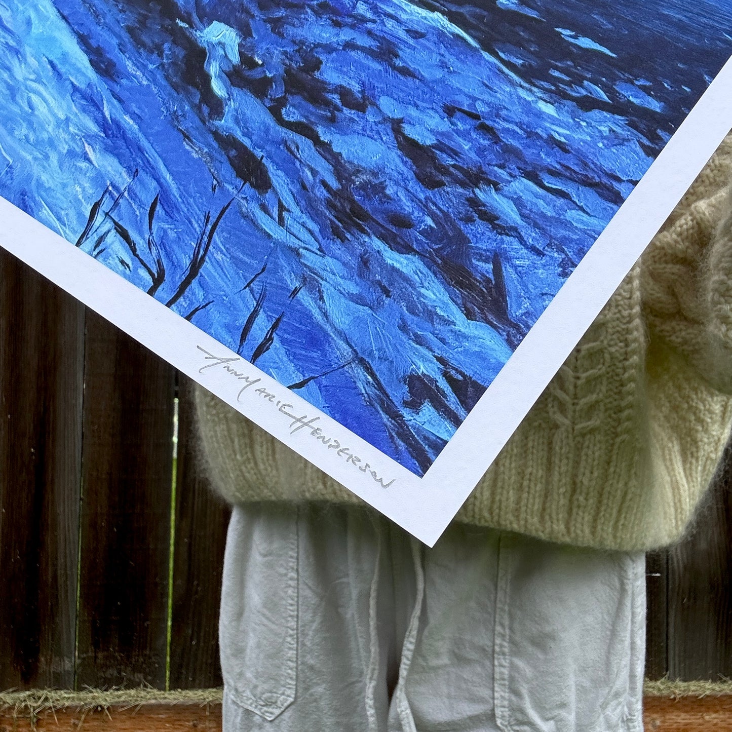 "Cook Inlet Sea Ice" Print