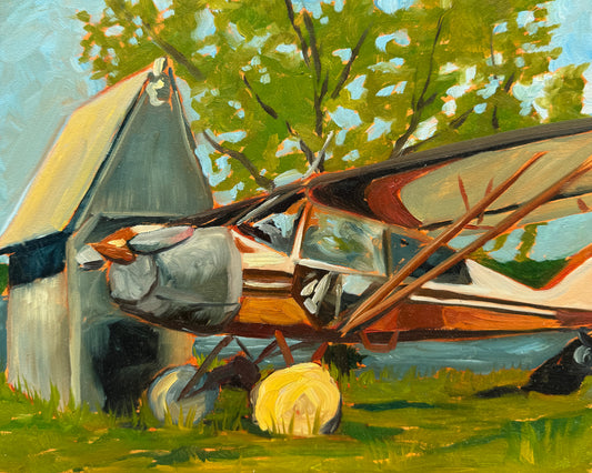 ORIGINAL "Lake Hood Life" 8x10 in