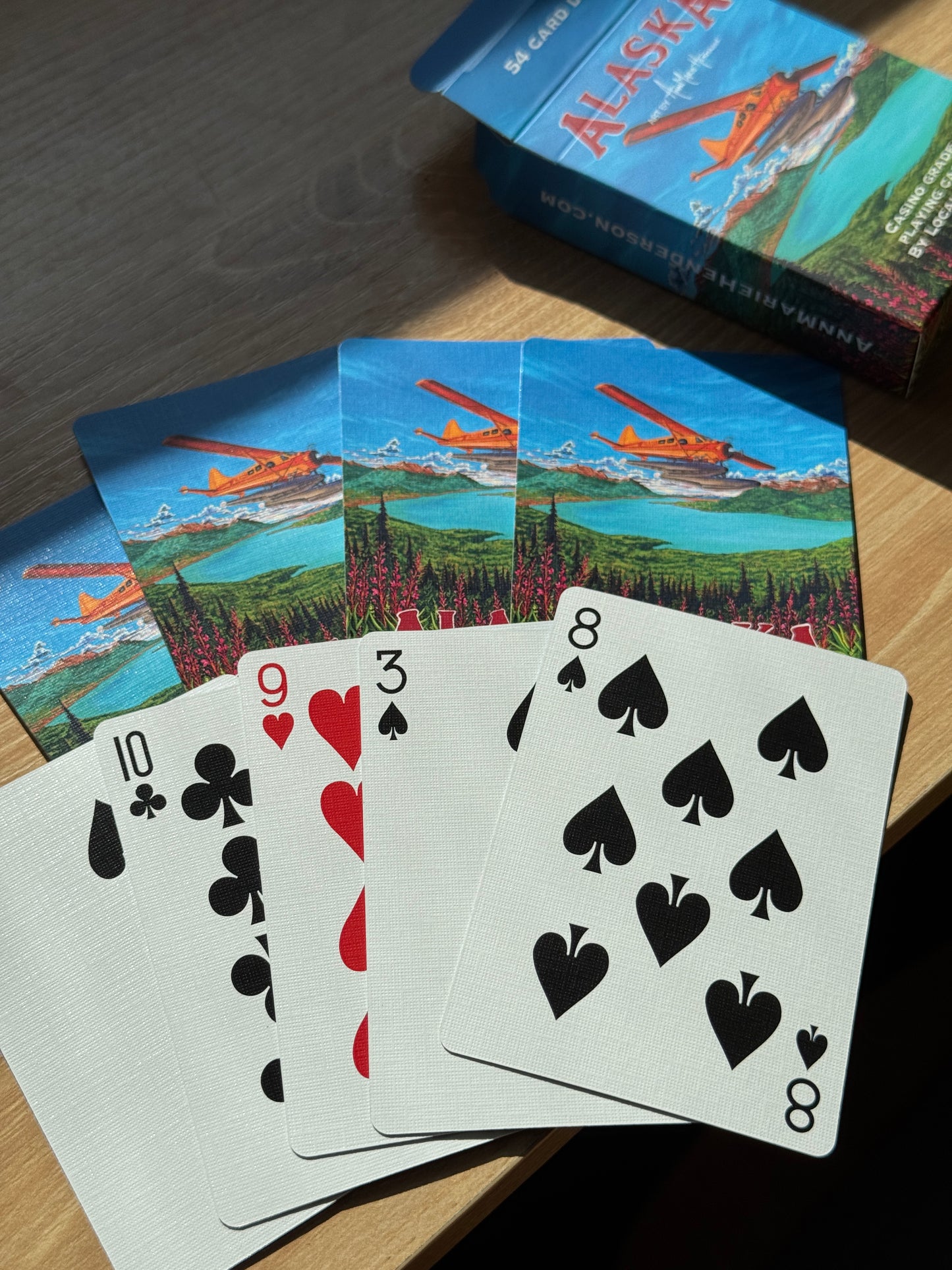 "Floats & Fireweed" Playing Cards - 54 deck