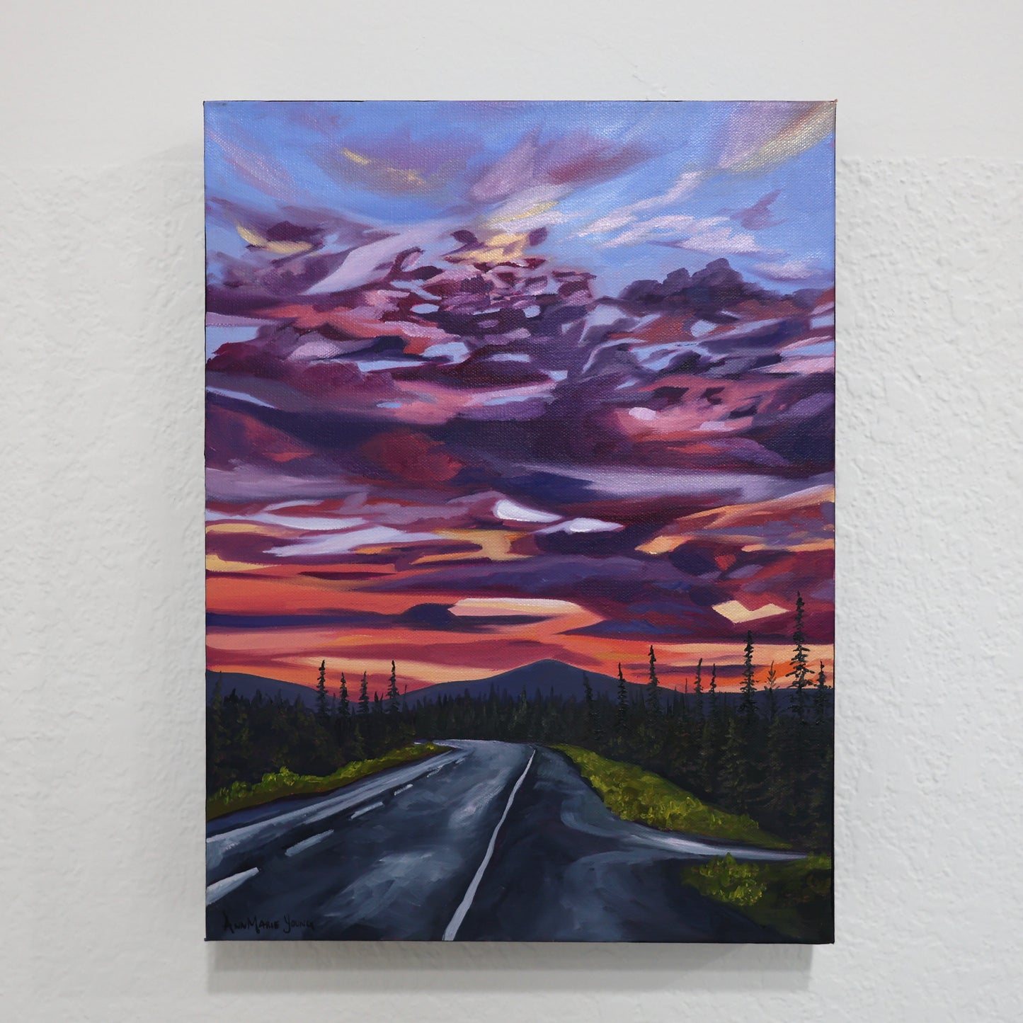 ORIGINAL "North to Nenana" 12x16 in