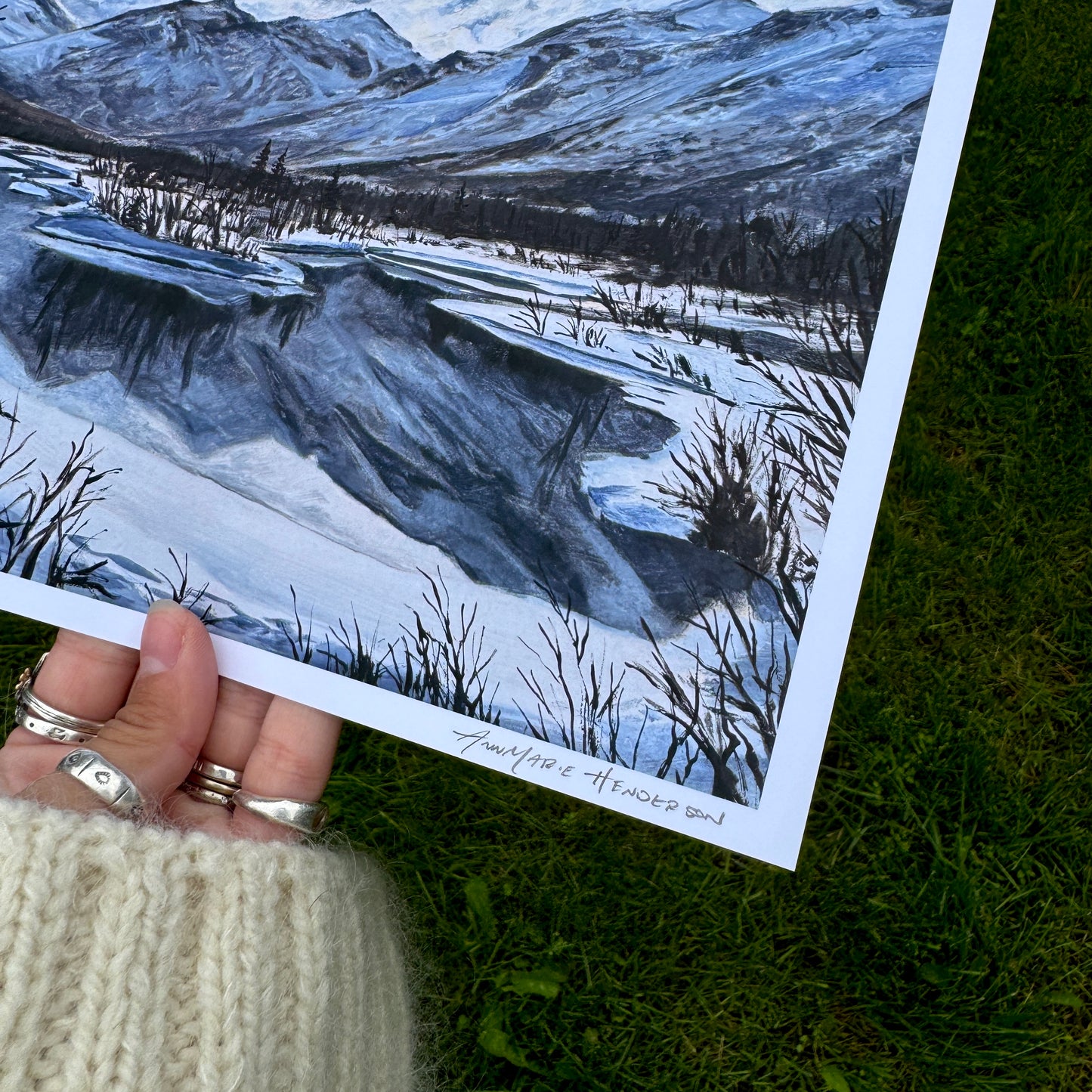 "Break at the Bend" Print