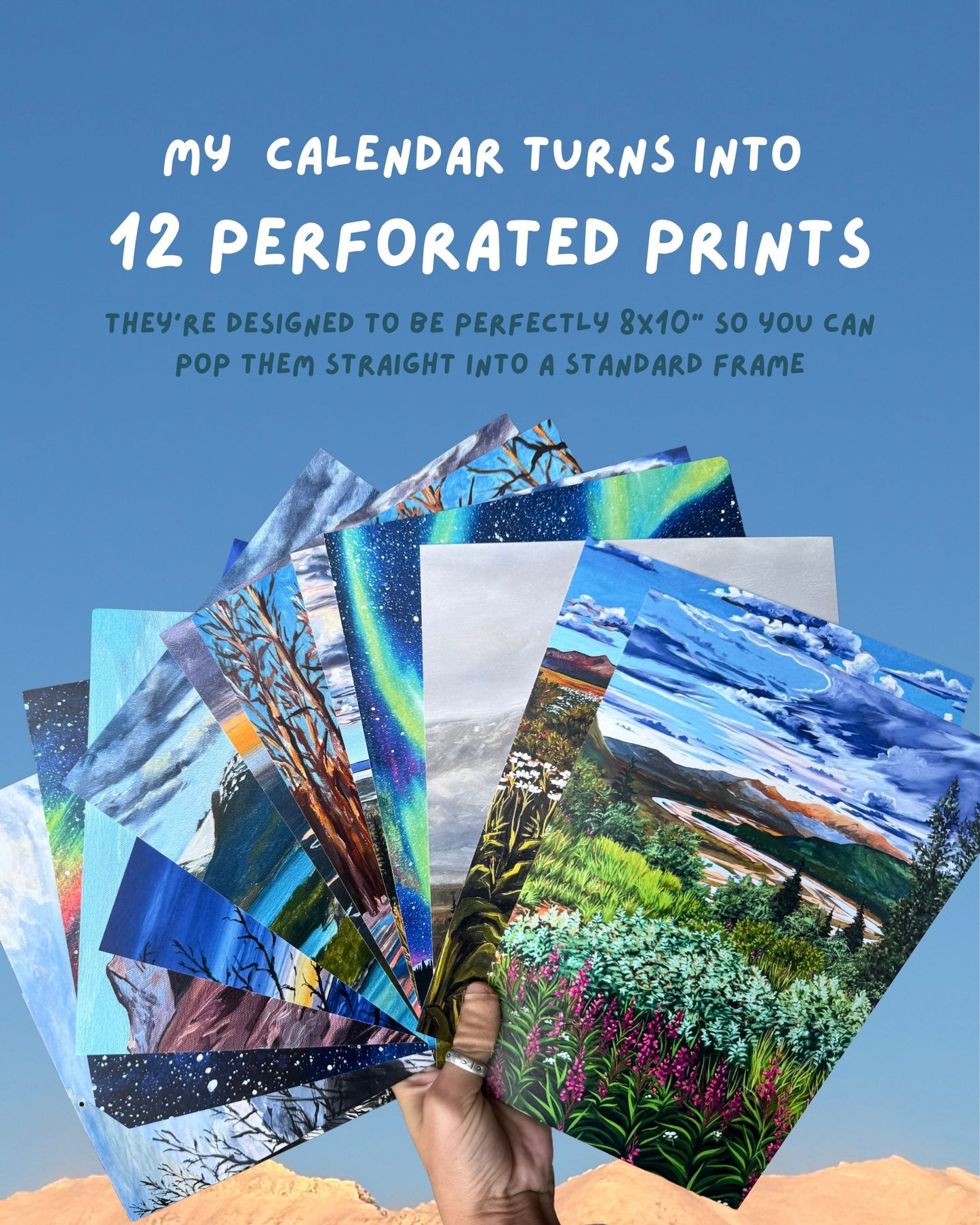 PRE-ORDER 2027 Alaska Art Calendar