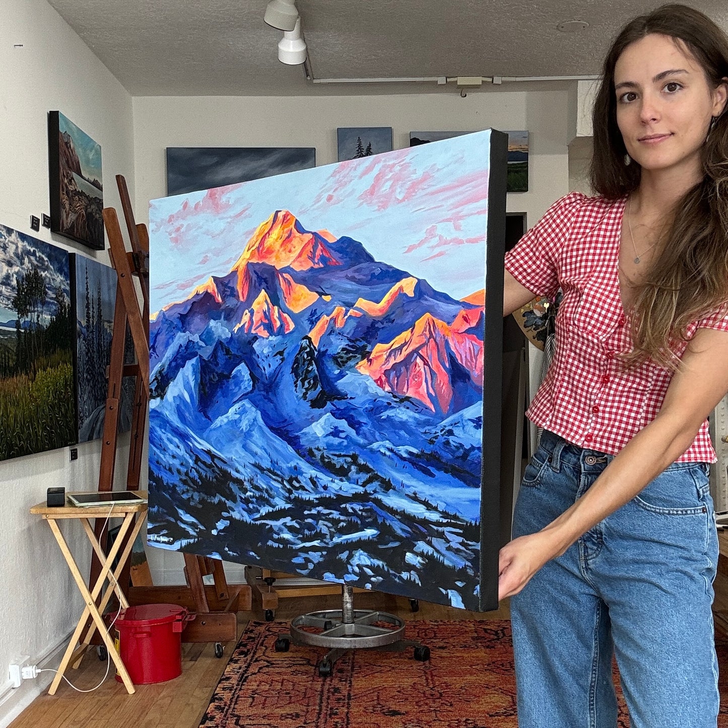 ORIGINAL "Ascent" 24x30 in