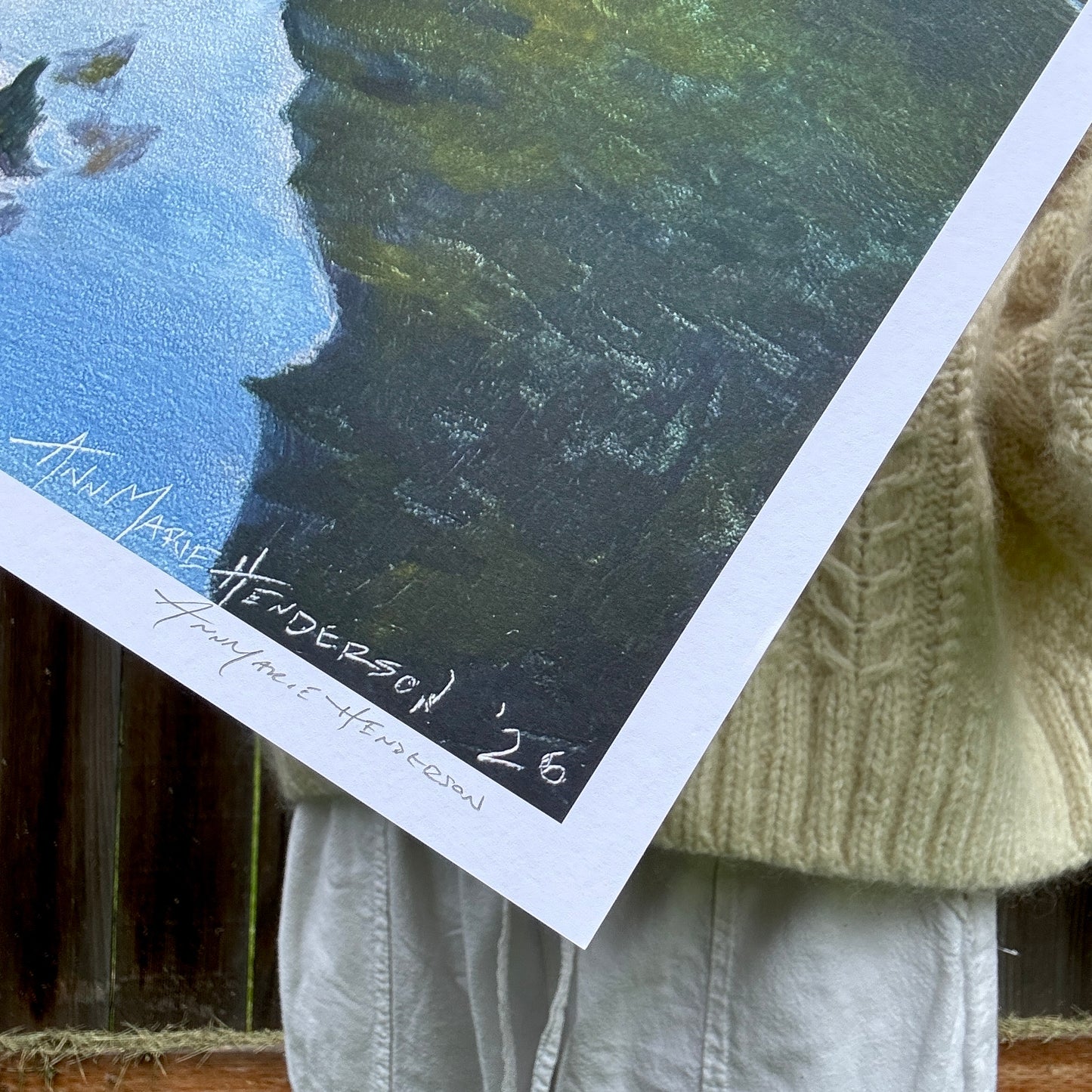 "Susitna River" Print