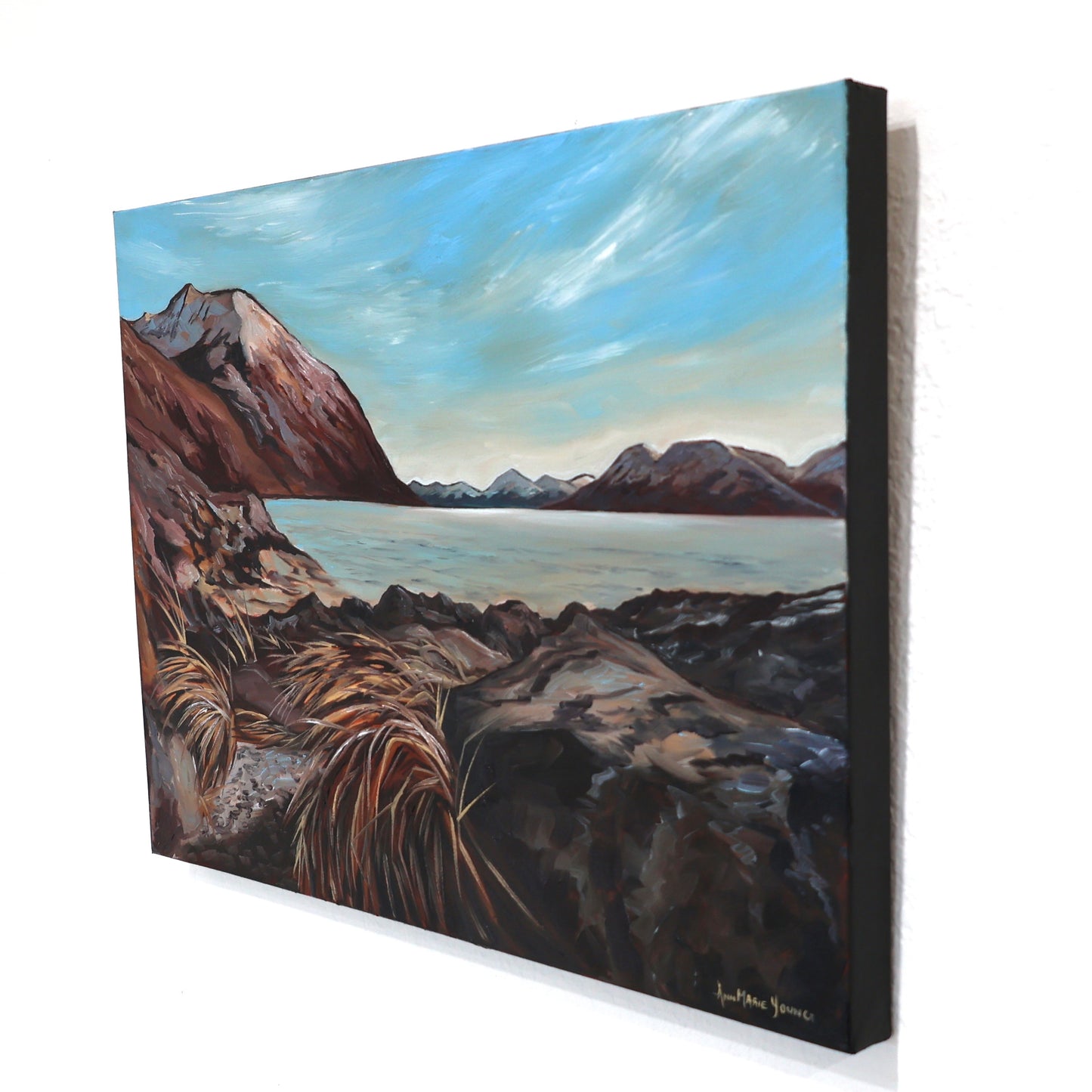 ORIGINAL "Beluga Point" 18x24 in