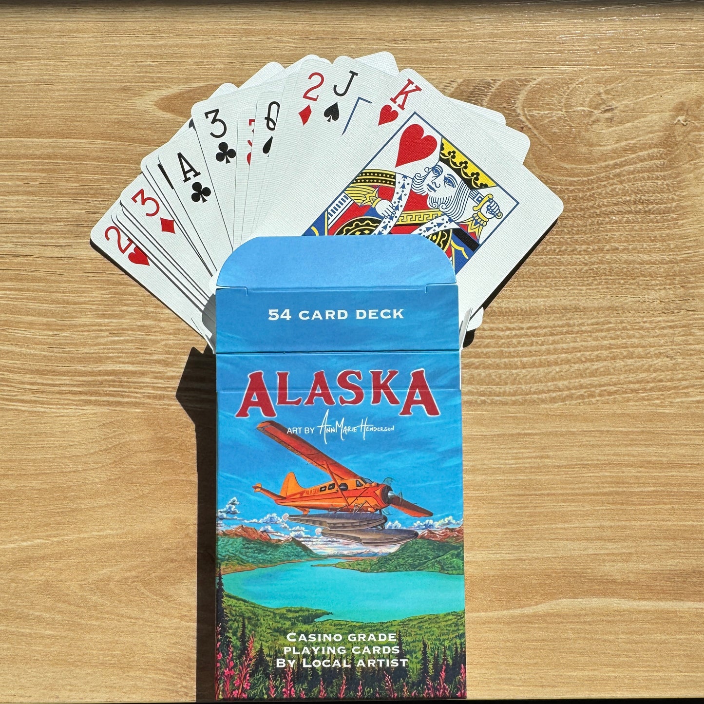 "Floats & Fireweed" Playing Cards - 54 deck