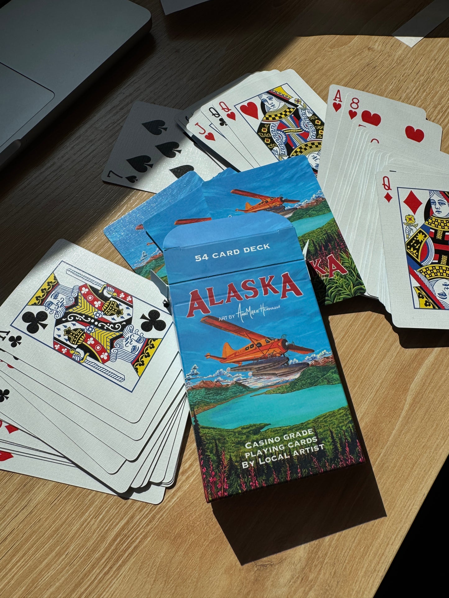 "Floats & Fireweed" Playing Cards - 54 deck