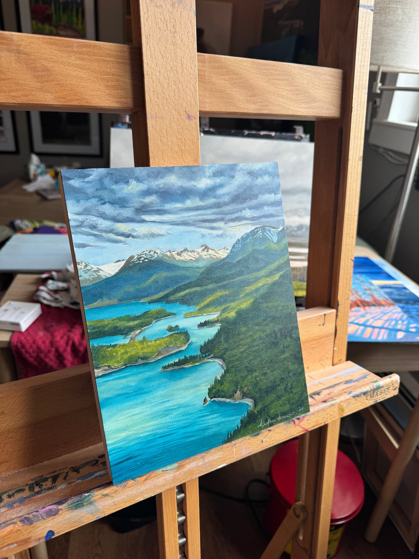 ORIGINAL "Halibut Cove" 8x10 in
