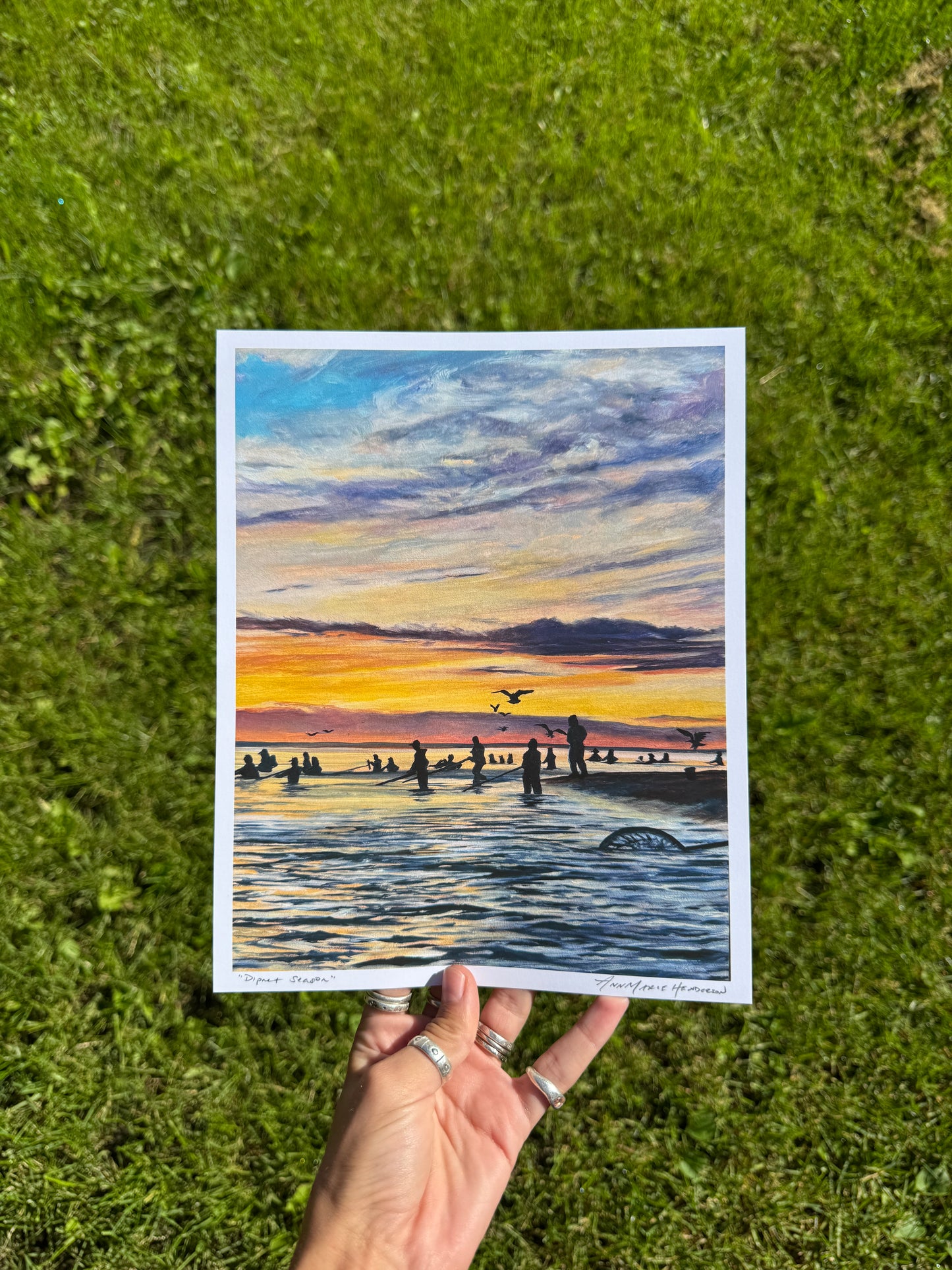"Dipnet Season" Print