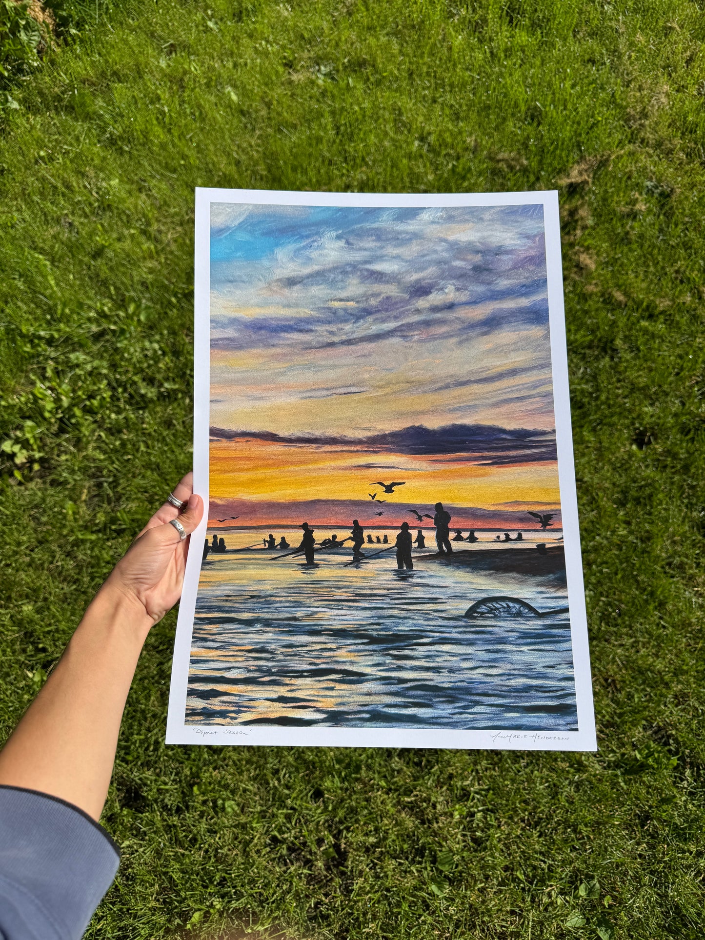 "Dipnet Season" Print