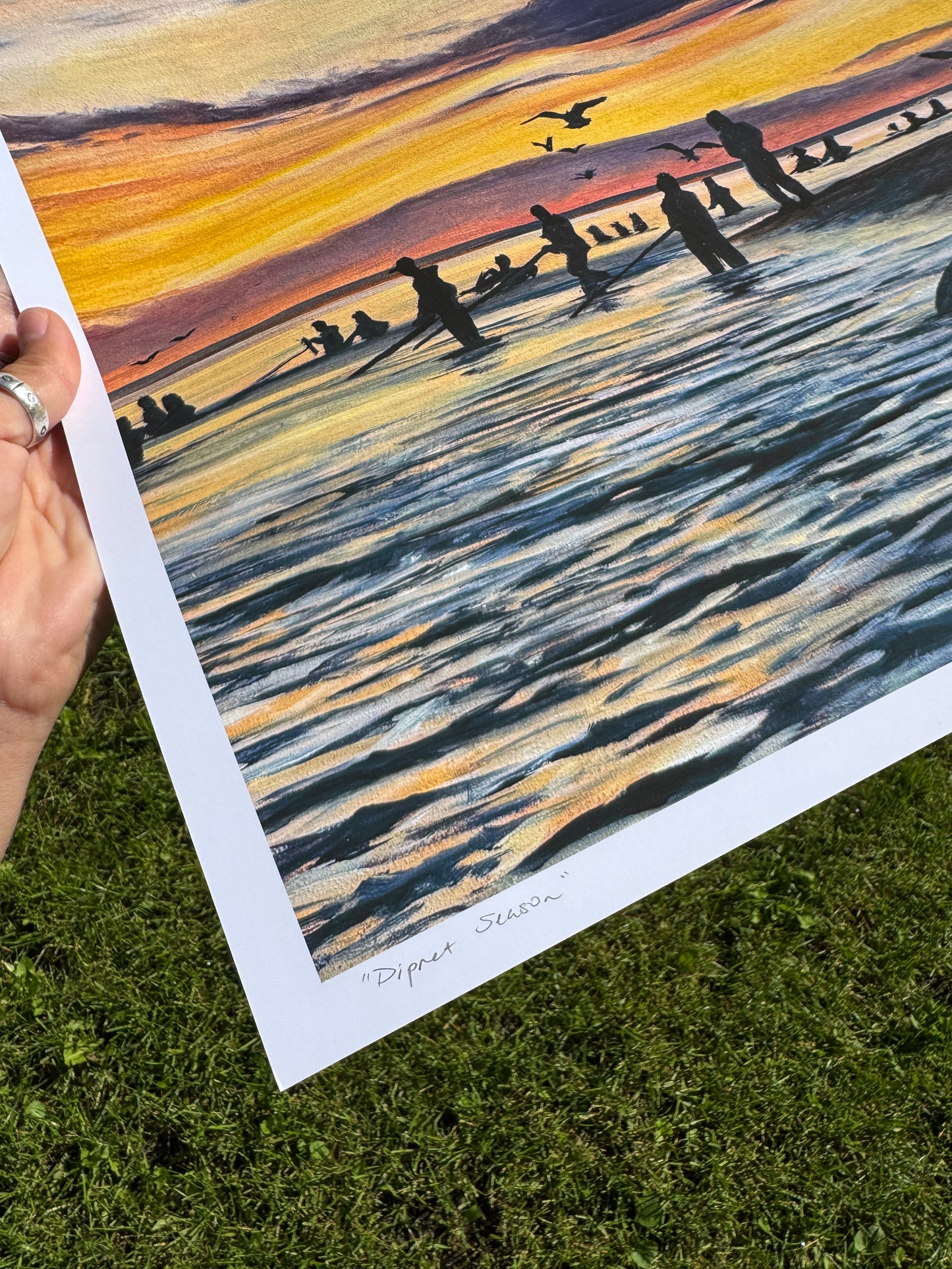 "Dipnet Season" Print