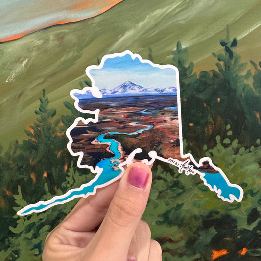 Alaska Kenai Sticker