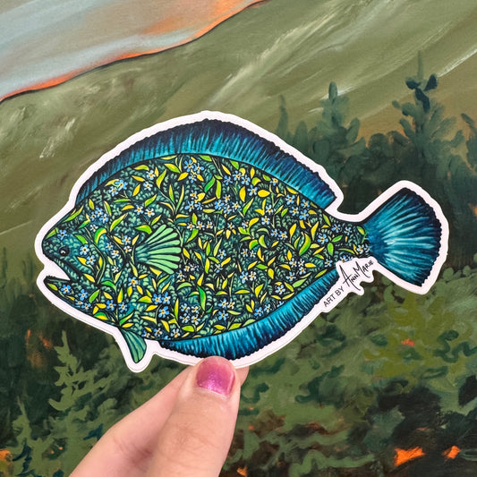 Alaska Fish Sticker