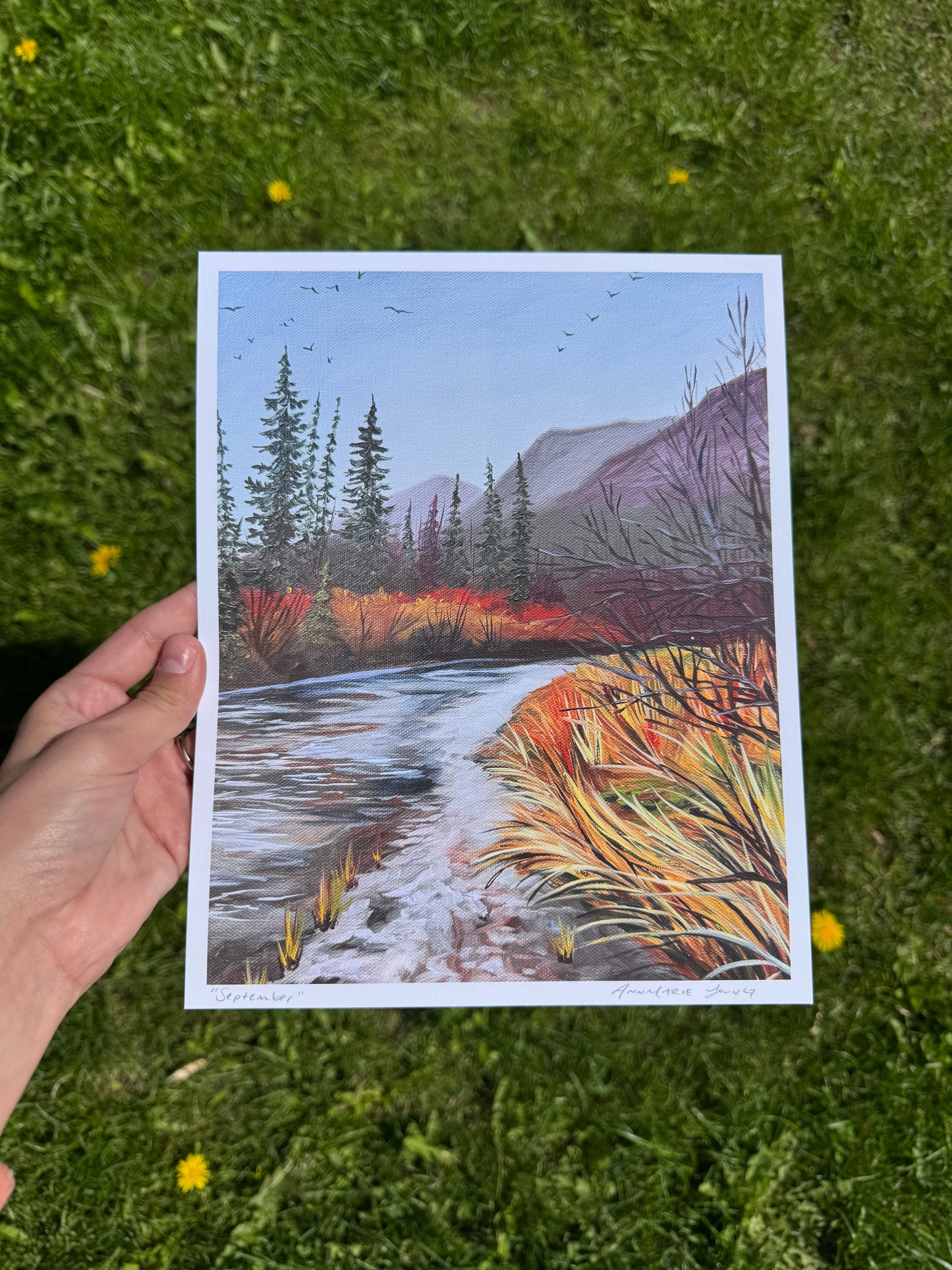 "September" Print