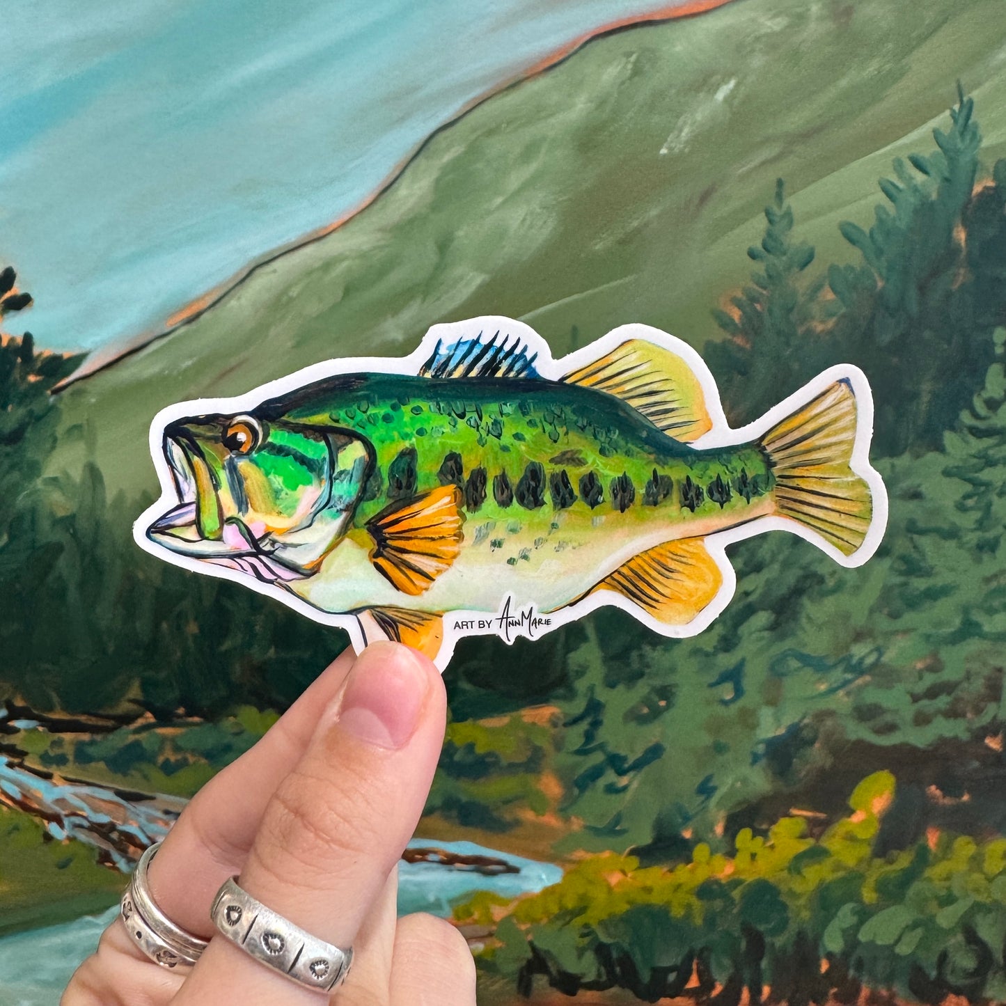 Bass Sticker