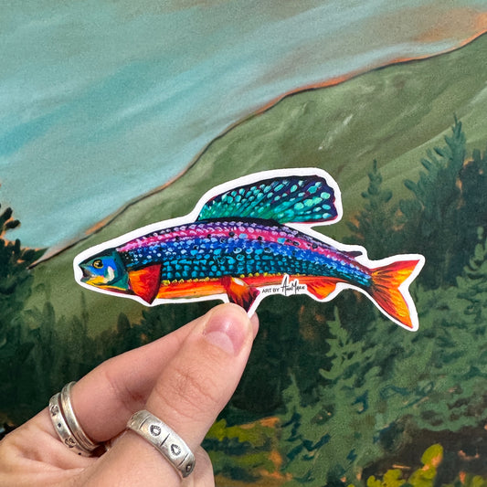 Grayling Sticker
