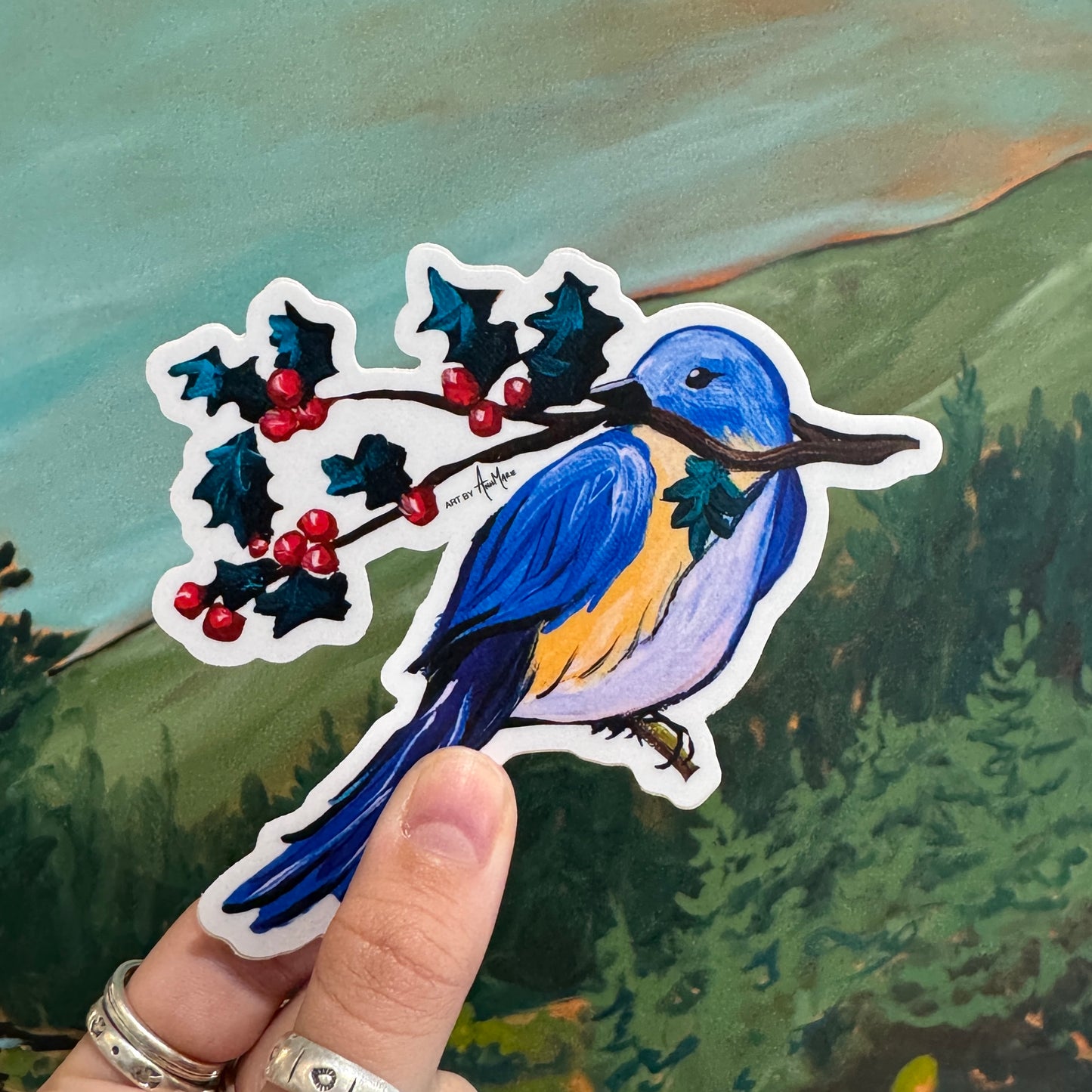 Bluebird Sticker