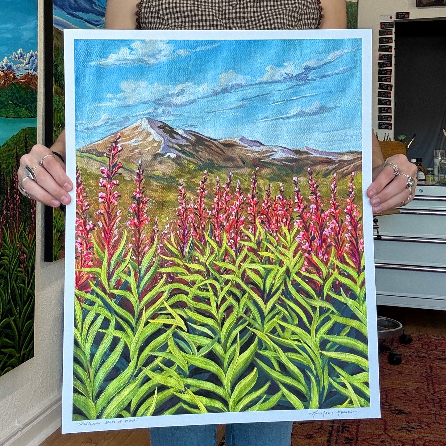"Wildflower state of mind" Print
