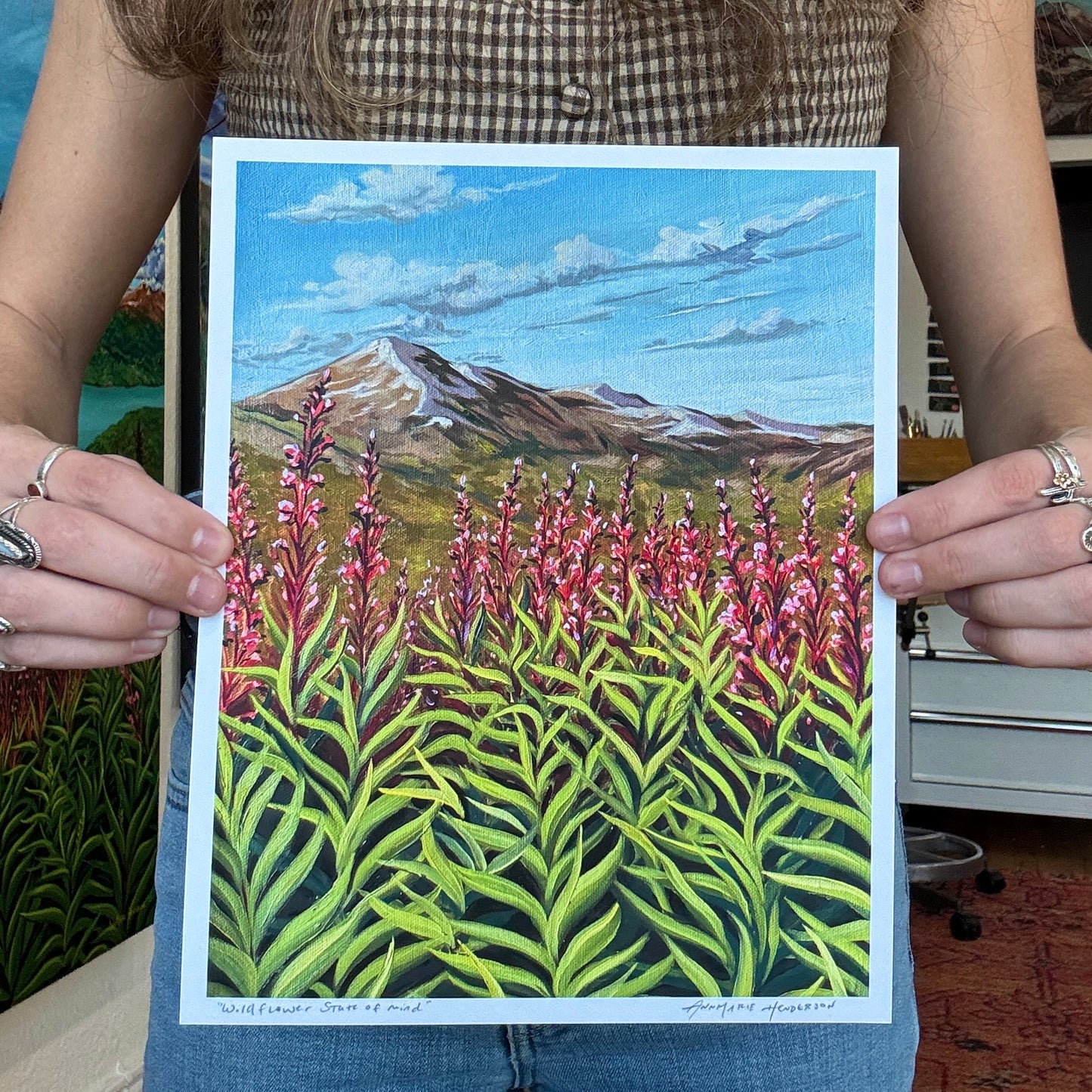 "Wildflower state of mind" Print