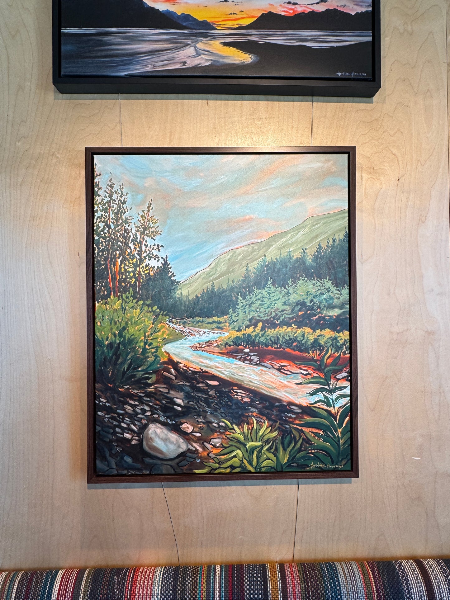 "Crow Creek" Canvas Print